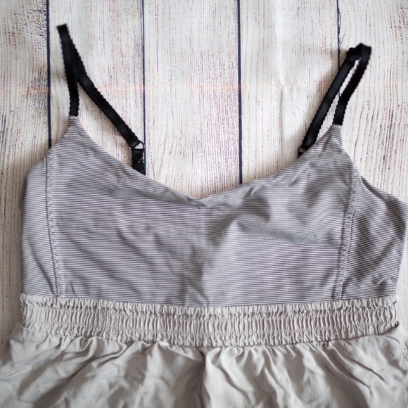 Lululemon Grey/Brown Striped Tank Top - Picture 3 of 6